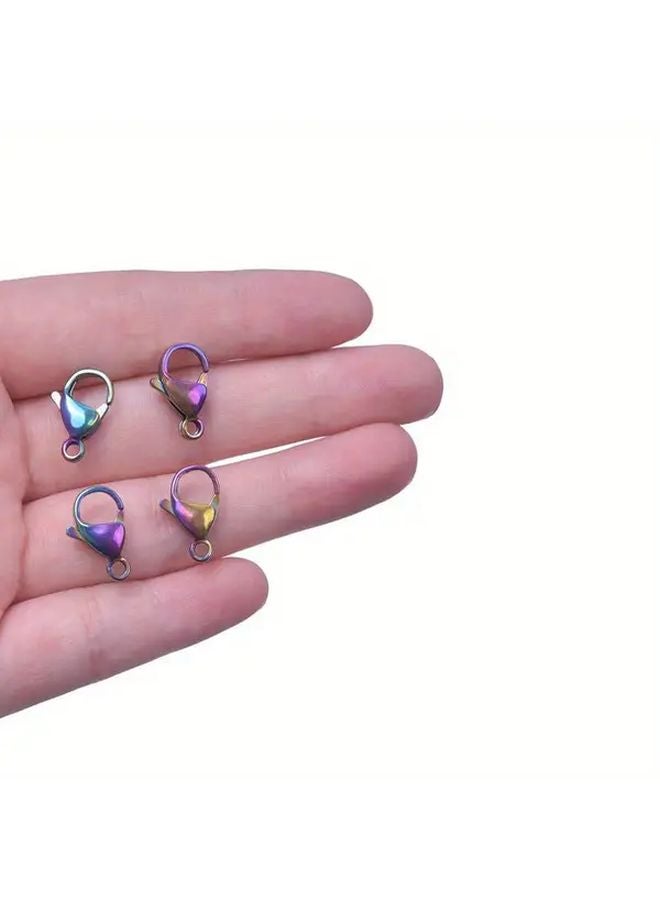 039 9mm Stainless Steel Lobster Clasp 10pcs Jewelry Connector DIY Accessories - Image 5